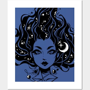 Girl Universe Posters and Art